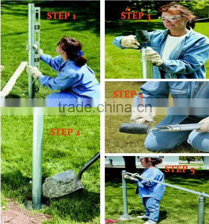 Galvanized Cyclone Wire Mesh/Sports Ground Fence