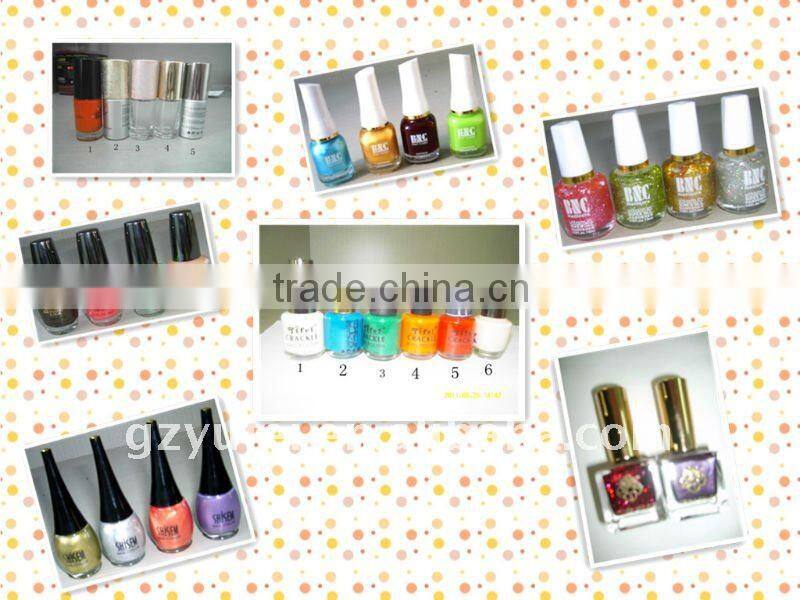 Hot selling wholesale Crackle nail polish/factory supplies
