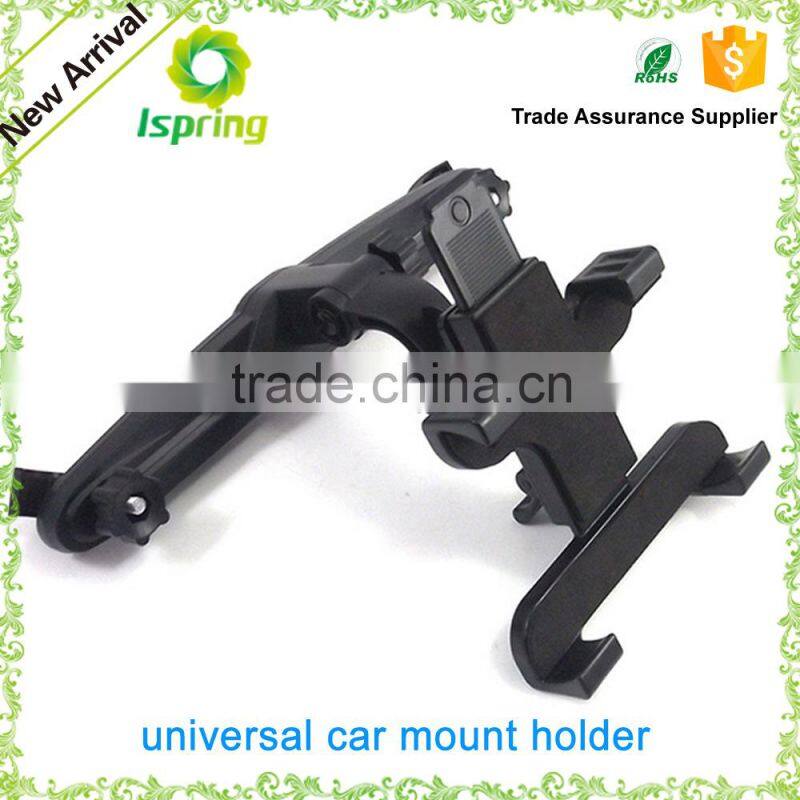 360 Degrees Revolving Car Headrest Tablet Holder for iPad