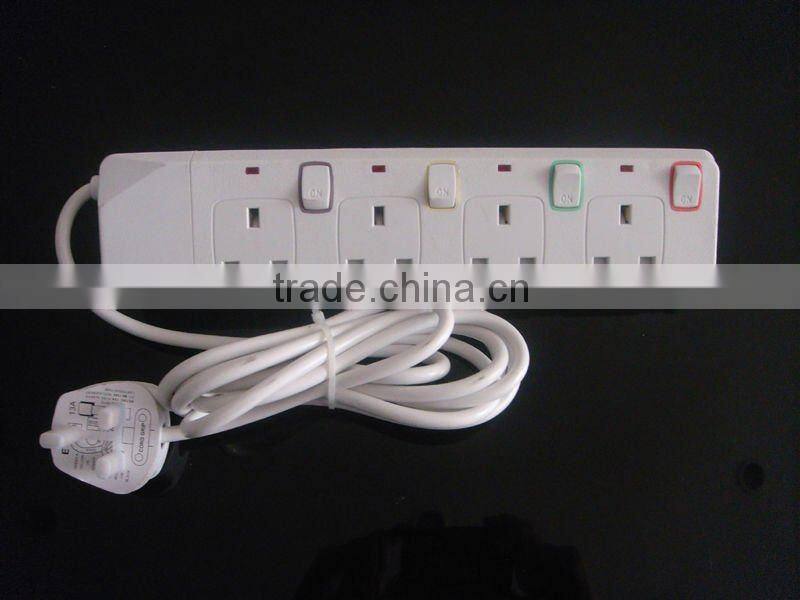 Best price 4 gang extension socket