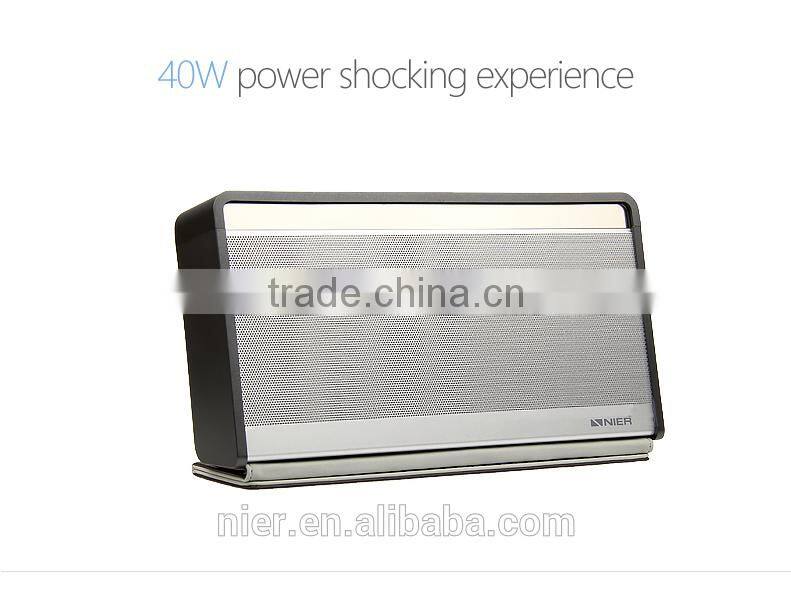 top quality powerful 40W bluetooth outdoor speaker with mic handsfree functions