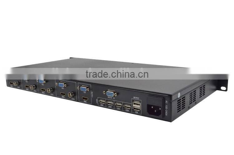 LINK-MI LM-SH41 Digital and Analog Signal 4 Way HD Video Synthesizer With RS232