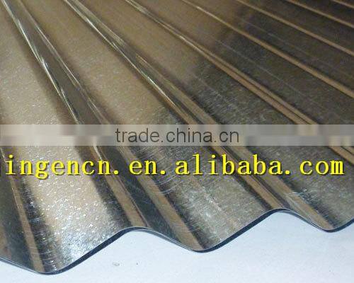 0.6mm PPGI GI wave coated corrugated metal roofing sheet from gold supplier