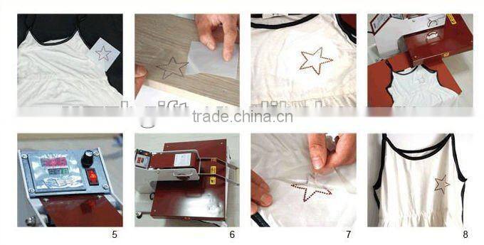 Heat Transfer Rhinestud Motif Eagle Design