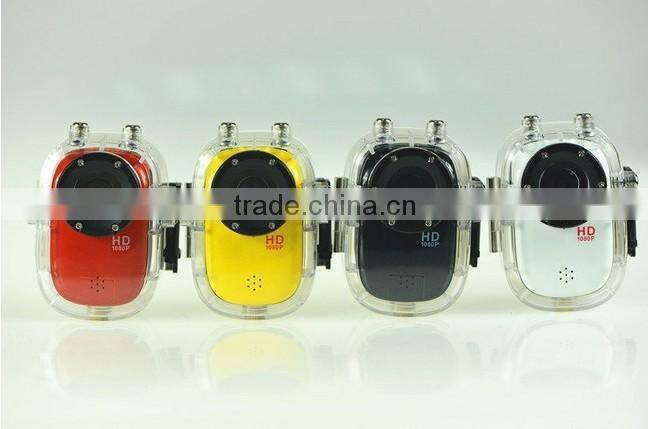 Action camera with HD 1920*1080P H.264 G-Senor ,SJ1000 30M Waterproof Full HD , Motorbike Camcorder