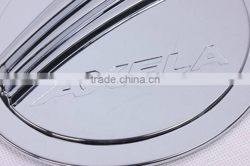 FUEL TANK COVER CHROME FUEL CAP TANK OIL TRIM COVER FOR MAZDA AXELA