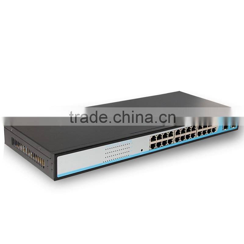 Soho L2 unmanaged 24+2 sfp full gigabit switch