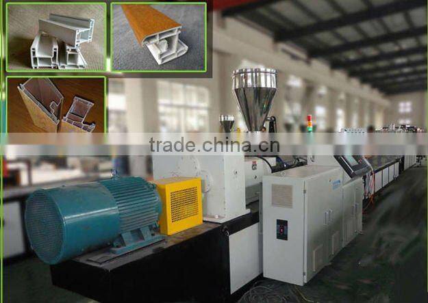 Window profile machine/WPC window frame profile composite extruder machine