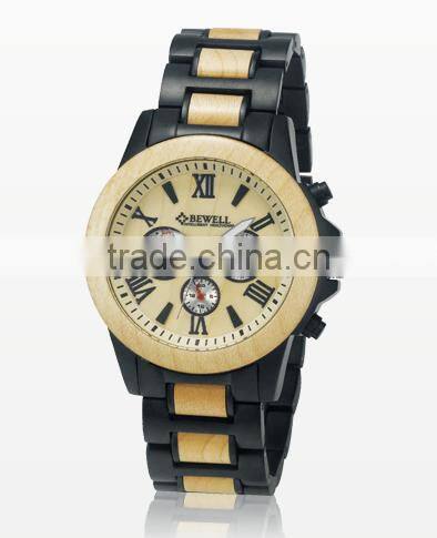 2016 bamboo wood watch, wholesale wood watch and wood digital clock
