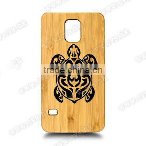 Hot selling Wood Cell two parts Case for Samsung cover for Samsung Note3