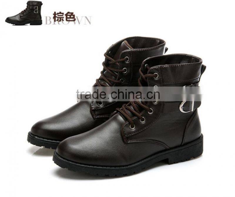 fashion winter leather man boot