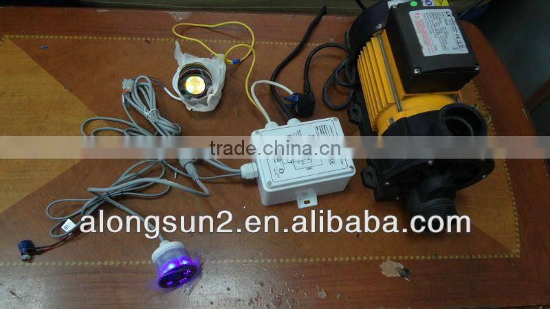 whirlpool bath touch control panel with water pump air blower fuctions spa controller