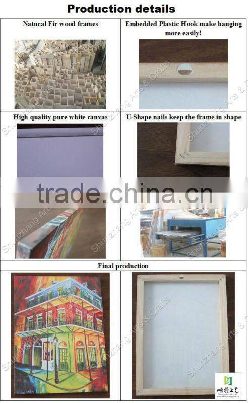 HOT! Hotel Restaurant public place lobby passageway decorShunzhang arts canvas print online