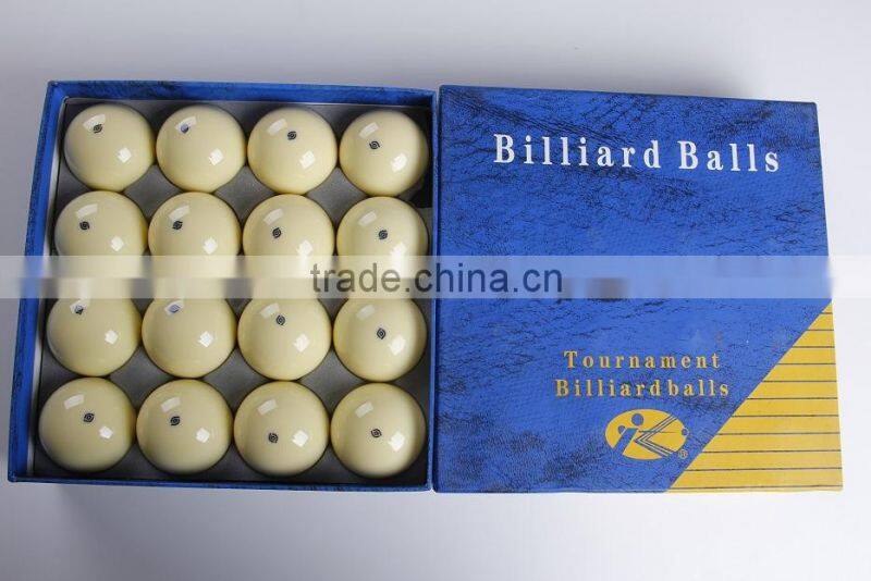 Tournament blue dot 16 pcs pool billiard cue balls 57.2mm (2-1/4").