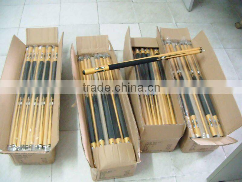 Original 0min 3/4-pc snooker cue handmade ebony snooker cue stick