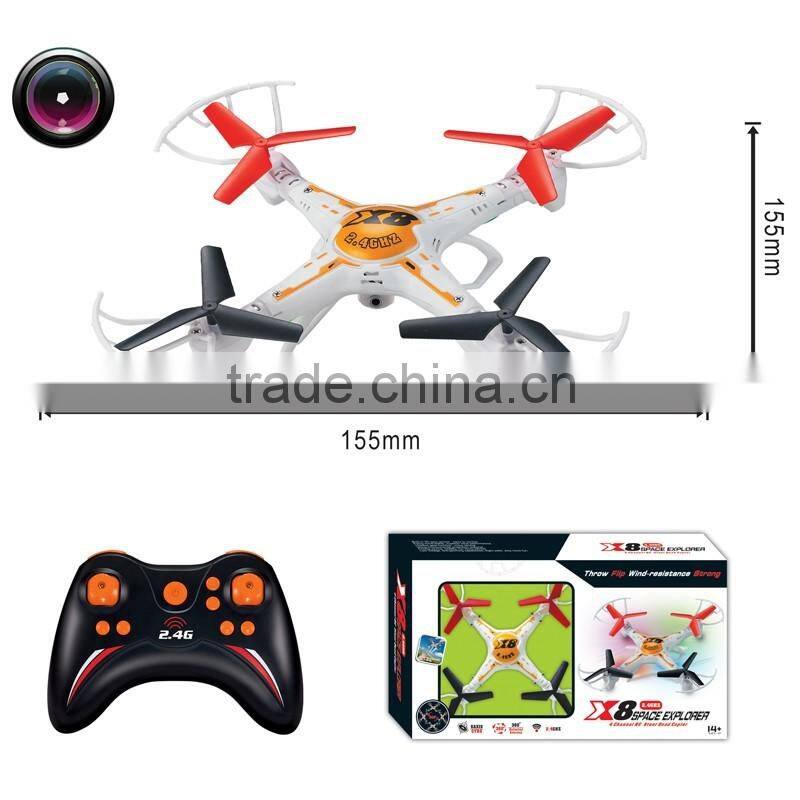 Professional RC Drone 2.4G RC Quadcopter Drones 4-Axis With Two-Mega-Pixel Camera