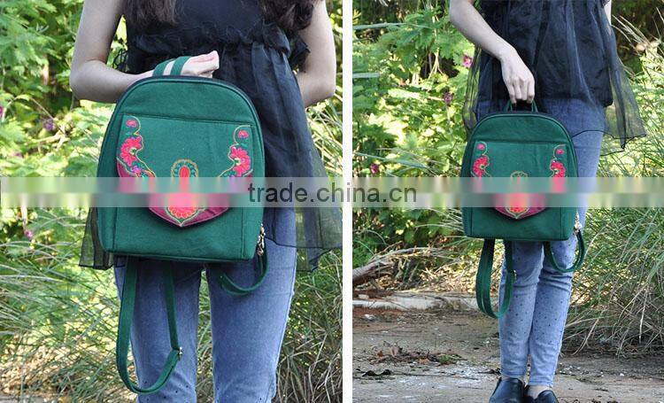 Embroidery backpack Factory Directly wholesale School Backpack travel Backpack