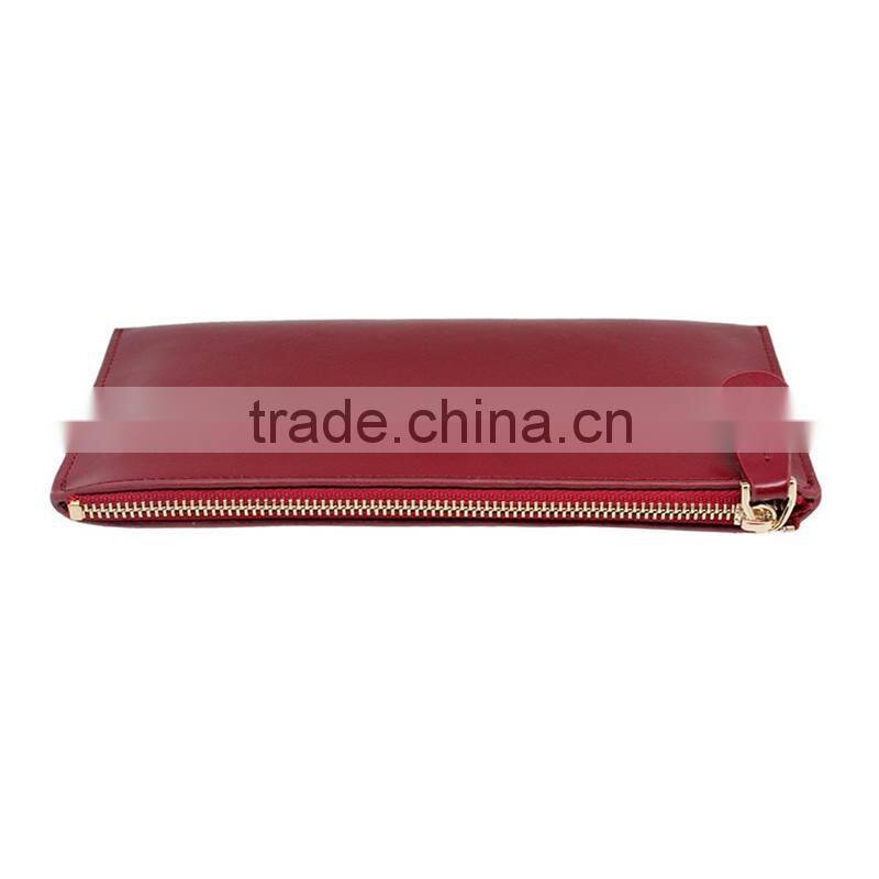 BOSHIHO Super slim authentic leather phone card holder case for iphone pouch