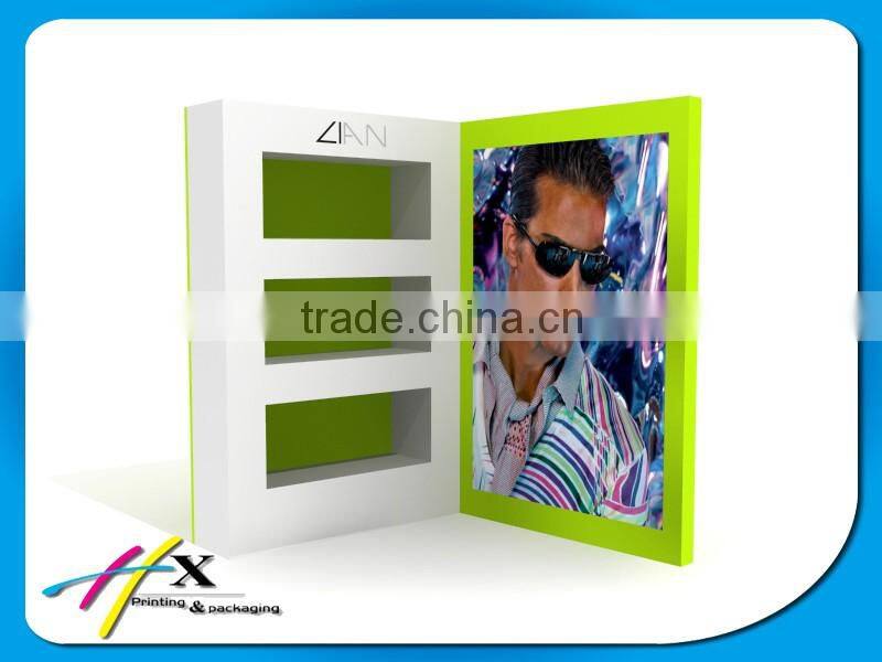 Cardboard Paper Eyewear, Sunglasses, Glasses Display Stand