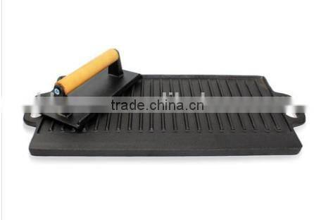 Eco-Friendly cast iron hand grill press with CE