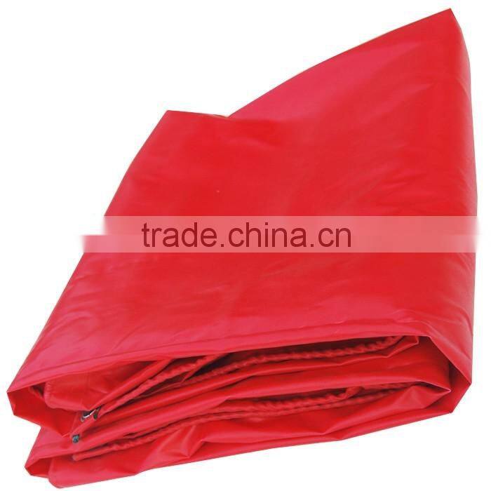 Red Vinyl Coated 14 oz Heavy duty Red Vinyl Tarps,Super Quality 14oz Vinyl Tarps