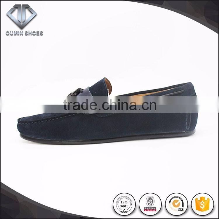 Men comfortable hot sell casual shoes leather suede casual shoe men