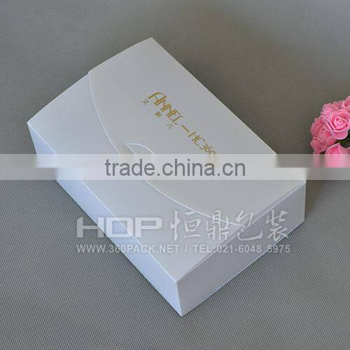 New style clear packing box for shoes custom made