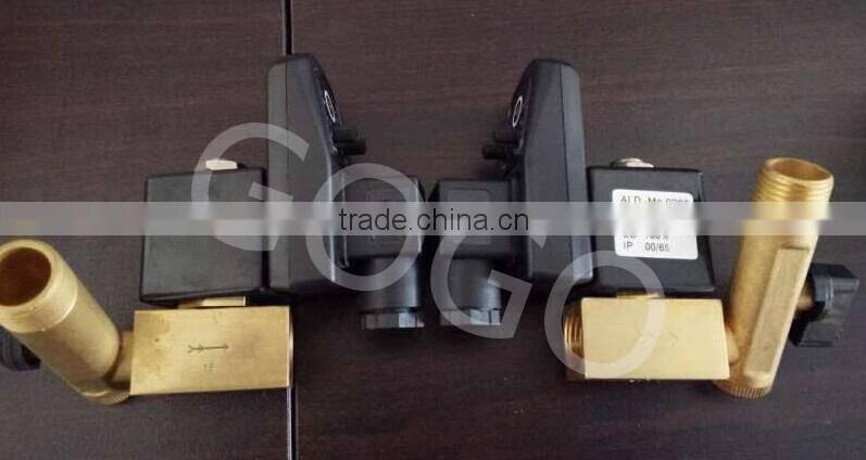 G1/2" NC 220v 2/2-way Direct-Acting Copper water solenoid valve timer