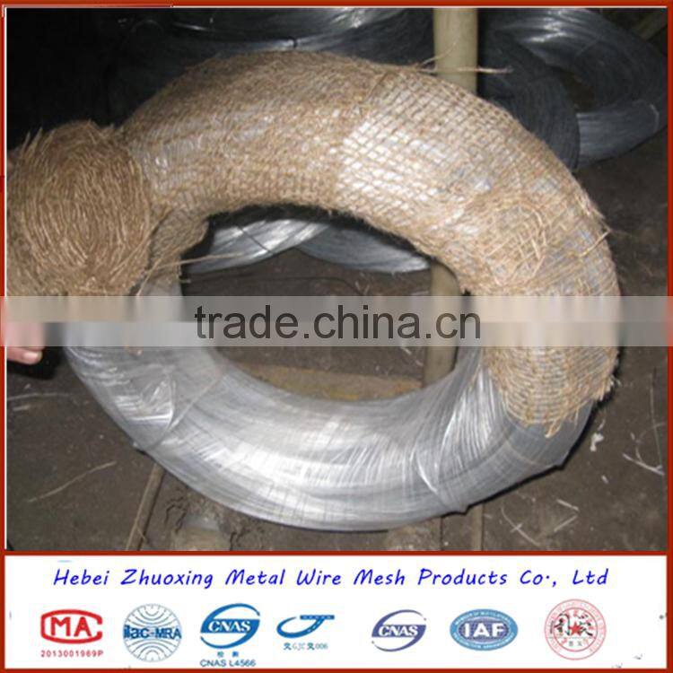 hebei anping bright galvanized cut Wire of annealed black wire