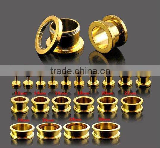 Silicone ear plug body jewelry, fashion flexible ear tunnel piercing jewelry