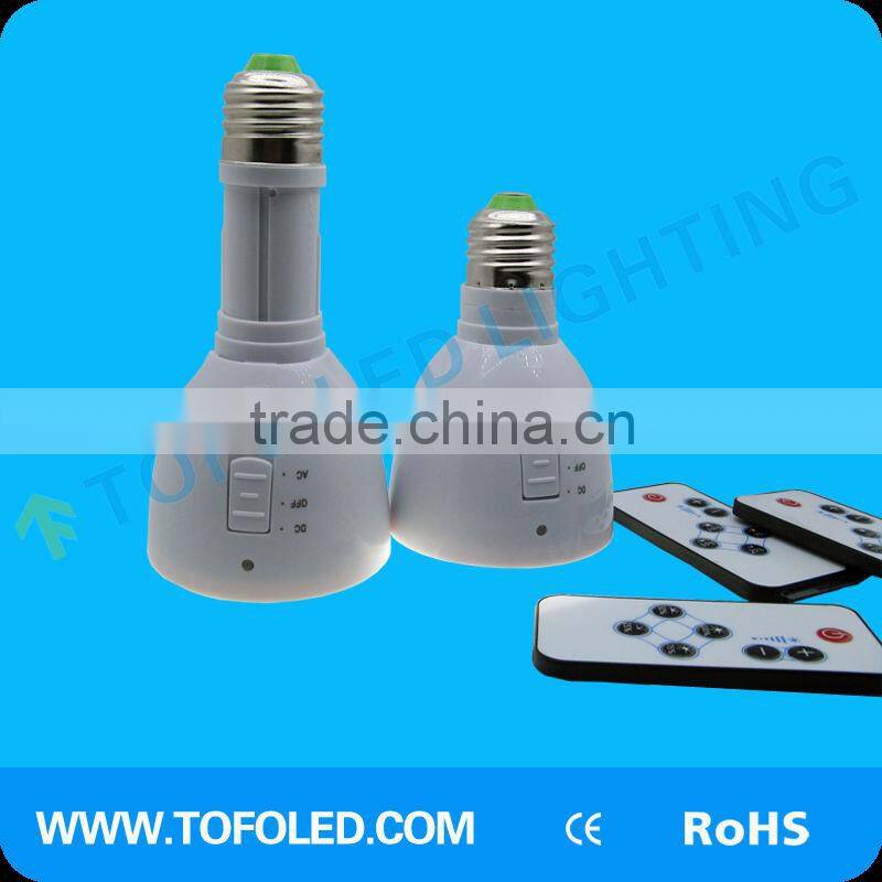 india price B22/ E27 4w rechargeable led bulb