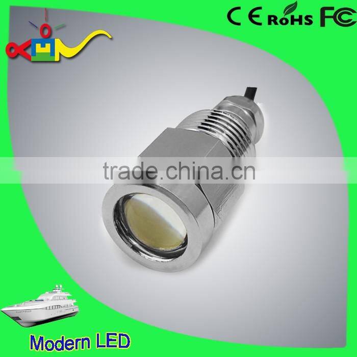 IP68 underwater 316 stainless steel 9W underwater boat led lights