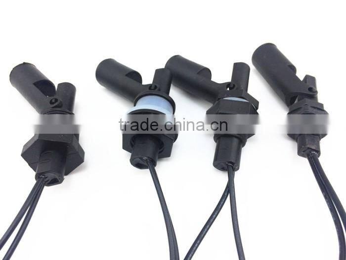 side mounted horizontal plastic float type level sensor switch