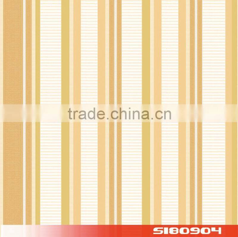 vertical and horizontal stripe eco pvc vinyl home wallpaper S180907