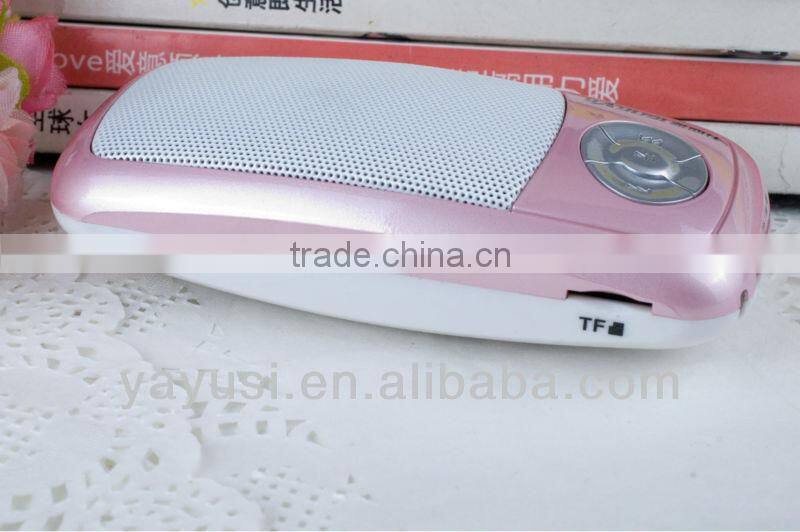 fm radio speaker with usb port, support TF card, U-disk