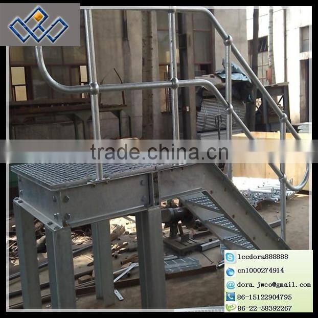Hebei Jiuwang galvanized steel ball joint handrail ISO9001 20years manufacturer