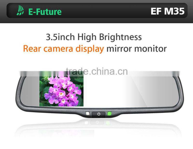 3.5 inch car rear view mirror monitor with auto dimming rear view mirror