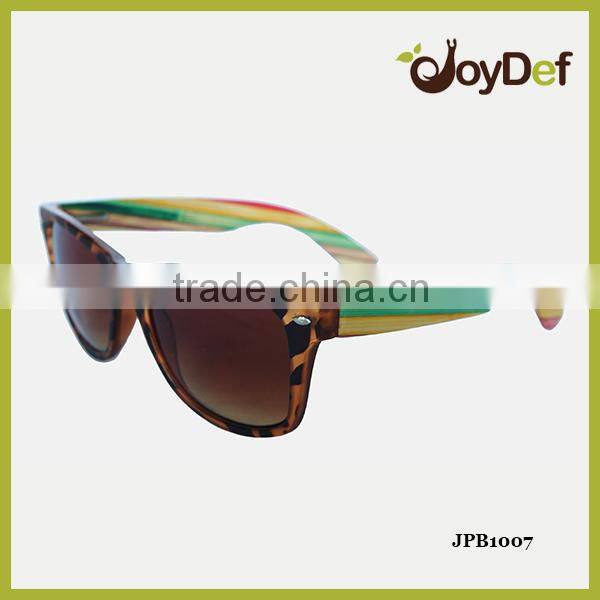 Top Selling leopard Wood Sunglasses Layers Wood sun glasses