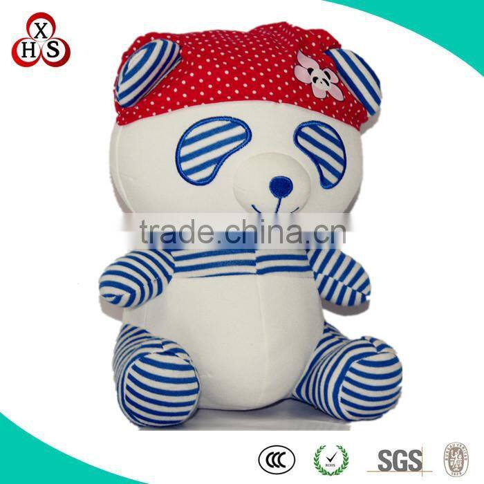Fabric Customed Soft panda keychain for sale