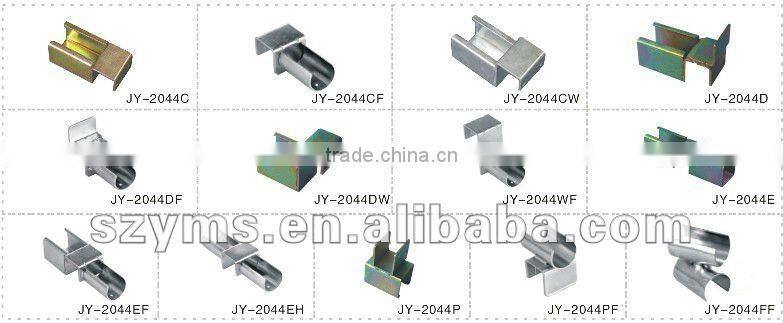 JY-2044E|Anti-rust equal roller track joint|Roller track metal connector for transport machine