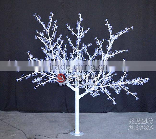 Full white Plastic cherry blossom tree