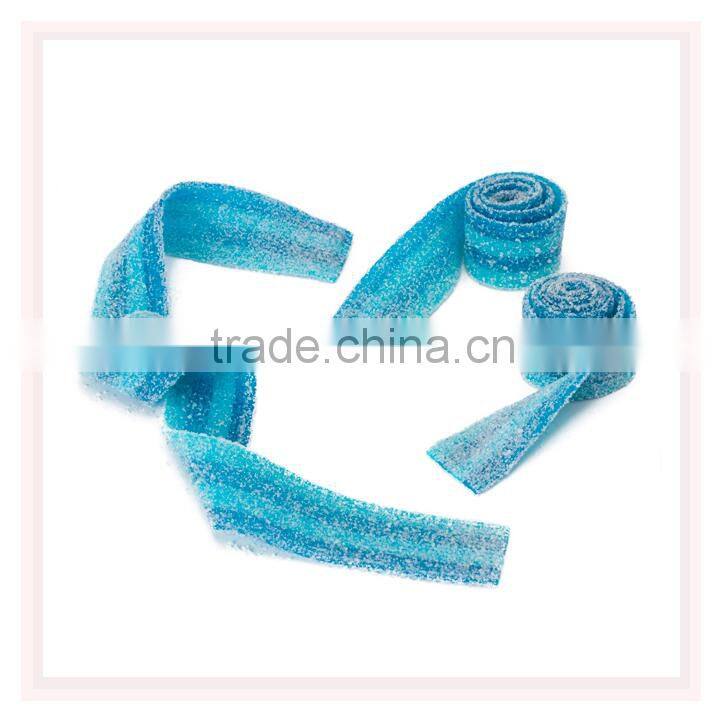 Blueberry Flavor Sour Belt Chews Candy