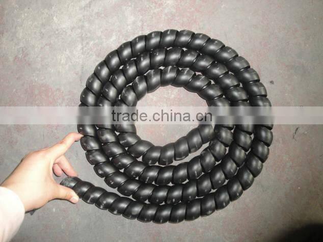Spiral sleeve hose protection guard use for excavator