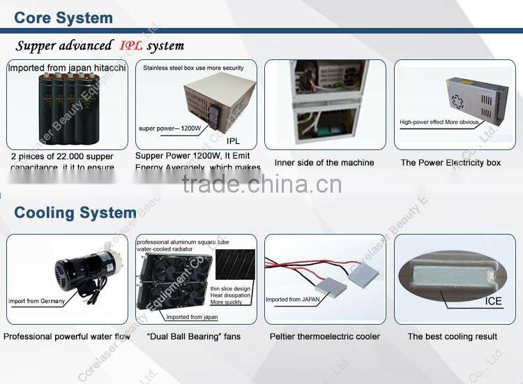 e-light RF IPL machine/ Laser ipl rf machine/ e-light rf beauty machine