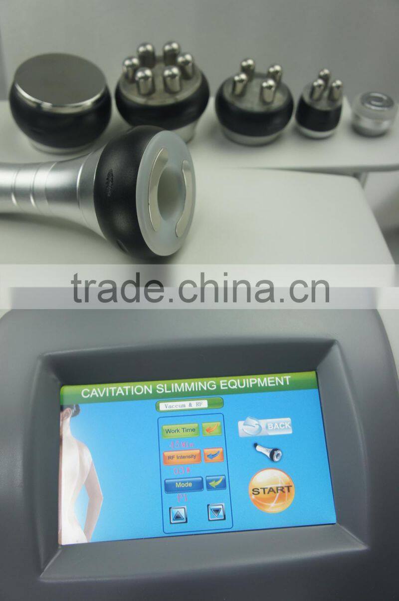 The United States sell like hot cakes!!!!guangzhou manufacturer portable 6 in 1 ultrasonic rf slimming cavitation beauty machine