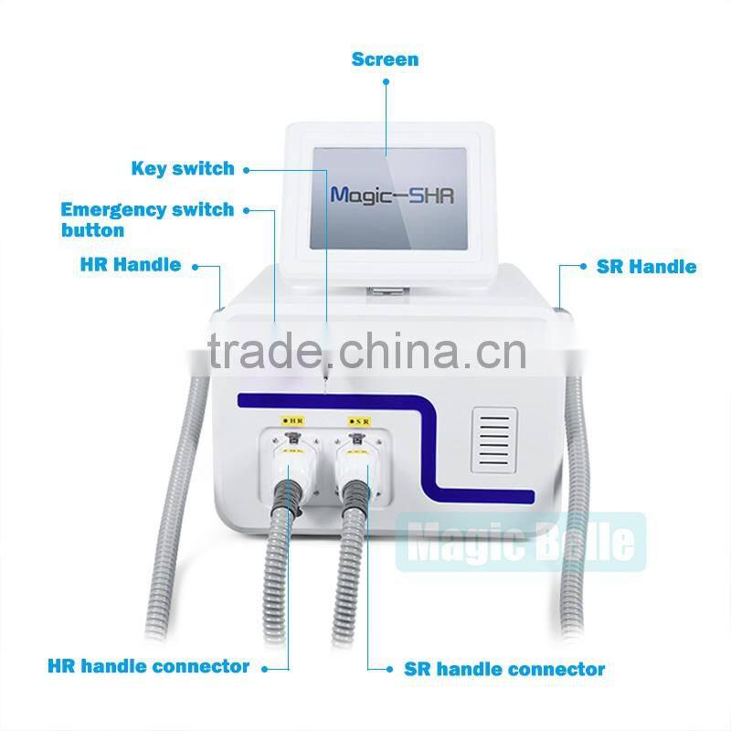IPL SHR Machine/ SHR Hair Removal Machine/ SHR Machine for Salon Use