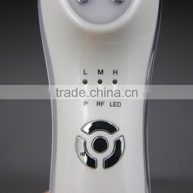 Hot sell facial machine with Led light therapy and galvanic face beauty massager