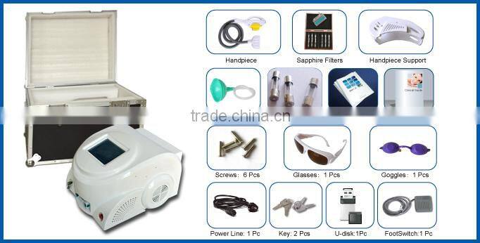 professional elight portable electrolysis hair removal machine