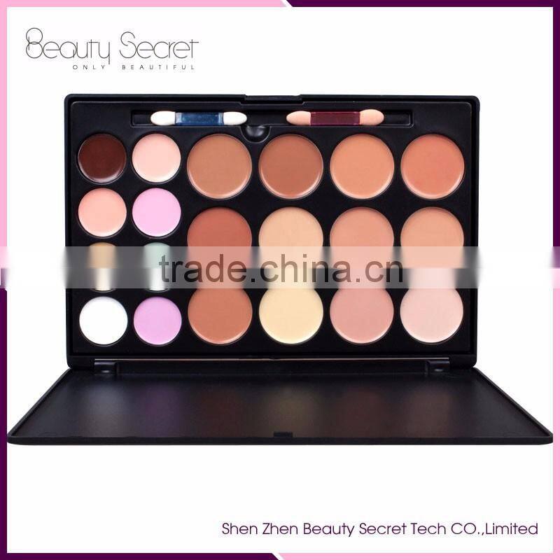 OEM Waterproof palette concealer,20 colors cosmetic concealer
