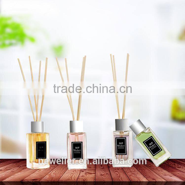 Best selling luxury 100ml reed diffuser bottle with natural sticks